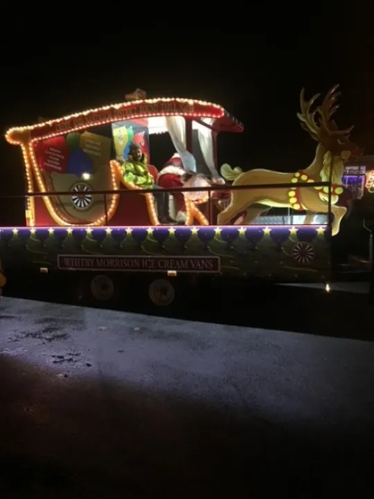 Santa's sleigh