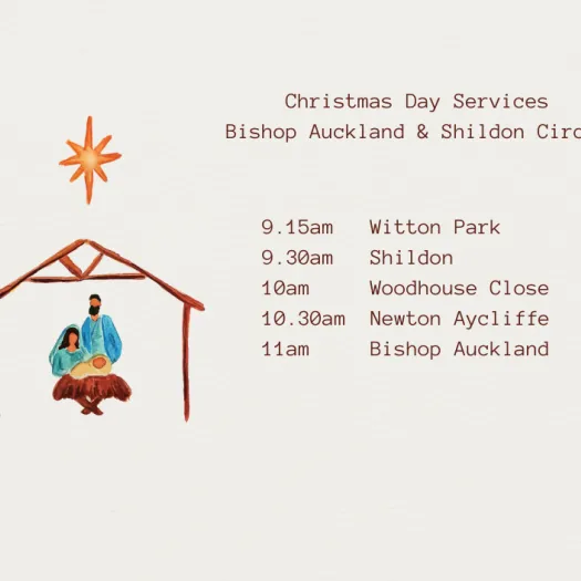 Christmas Day Services Bishop Auckland and Shildon