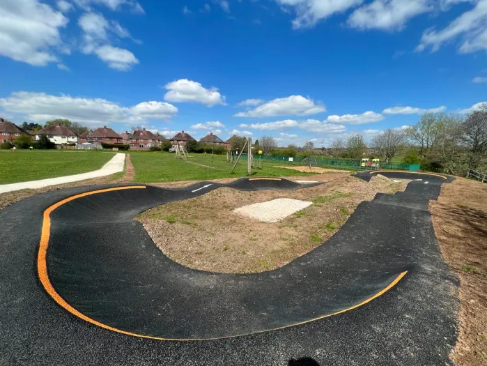 Forsbrook pump track 02