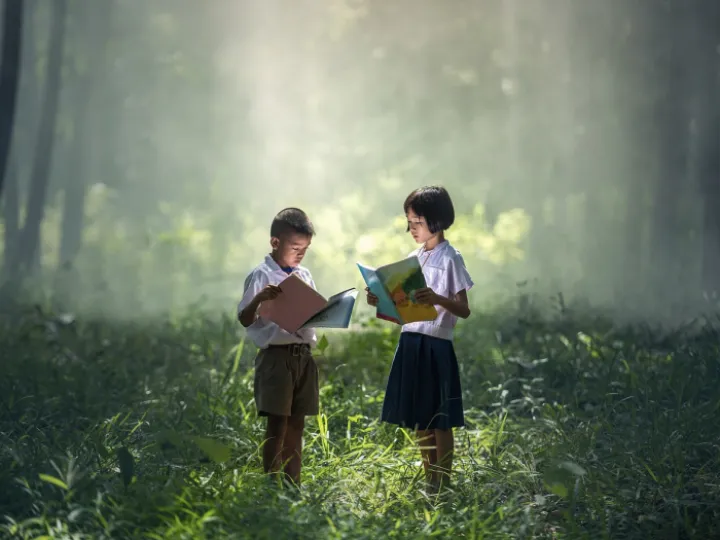 Book, asia, children