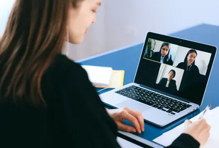 People on a Video Call