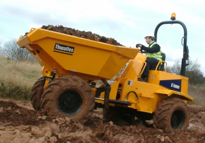 Six tonne dumper for hire