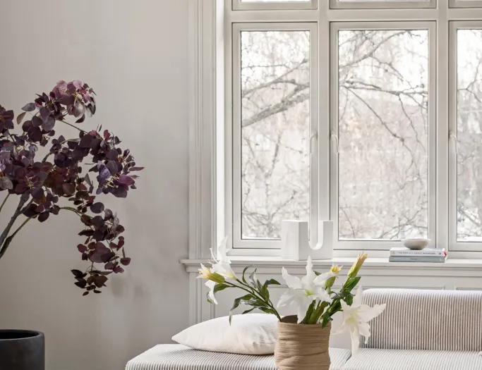 Window With Flowers