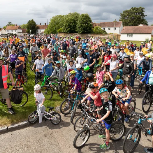 400 riders on the Big Bike Ride 2024