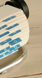 Close up of Paper Cards