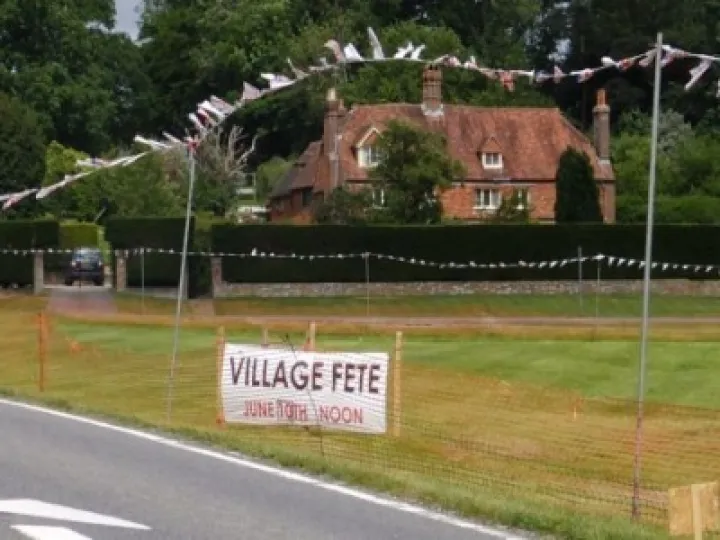 Village Fete Sign