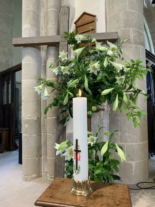 Easter Flowers at St Mary's
