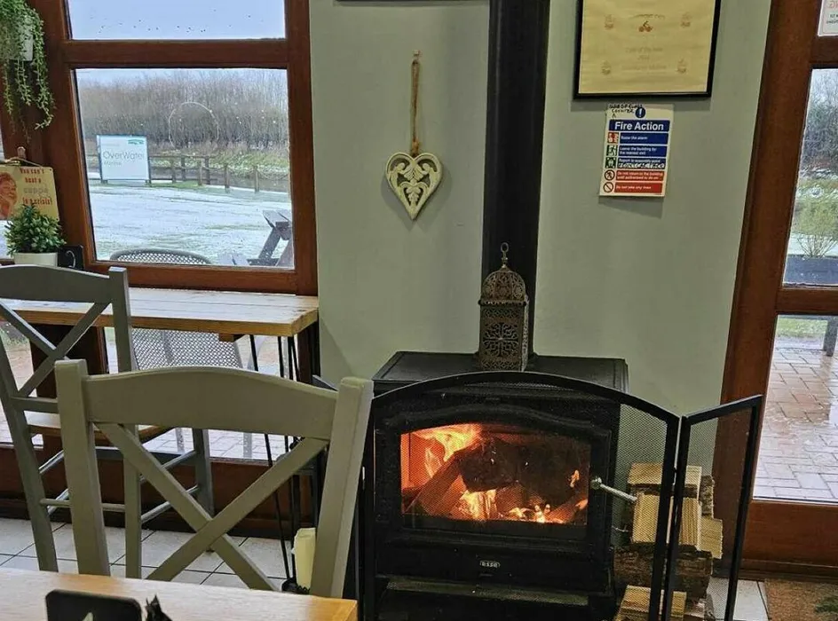 Cafe fire