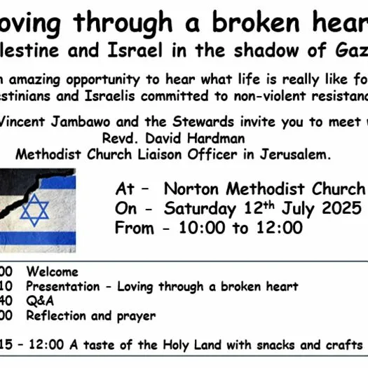 Rev David Harman Liaison Officer Jerusalem Norton