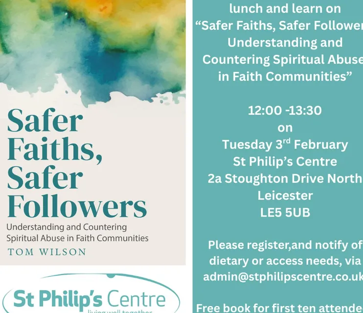 Safer Faiths Lunch and Learn