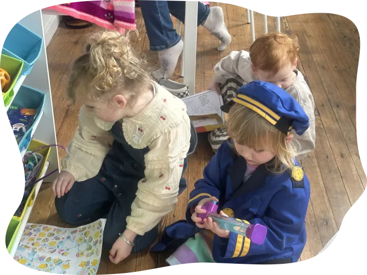 Toddler Playtime Room Scene