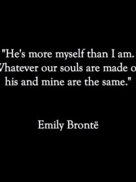Emily bronte quote