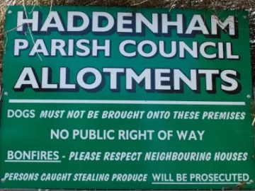 Allotments Sign