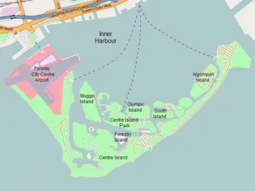 HS54 &ndash; Osm toronto_islands_with_labels Ed