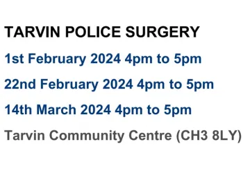Tarvin Police Surgery January 2024