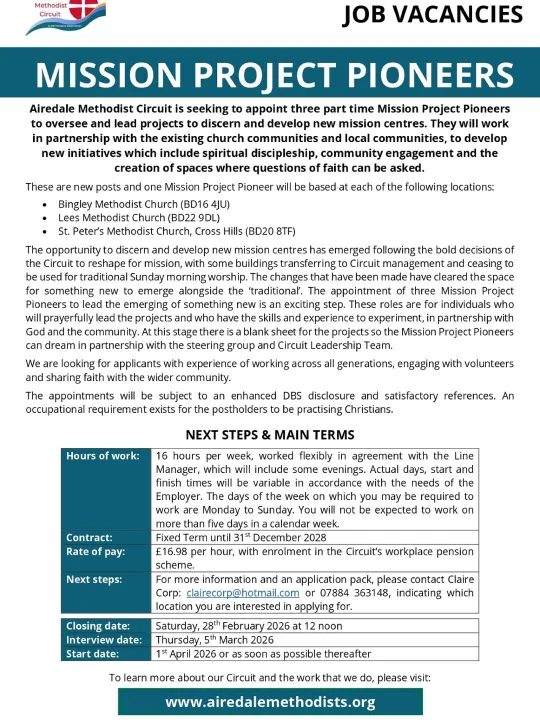 Airedale Job Adverts