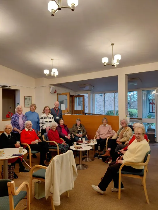 Guests at Cherry Trees Women's Fellowship Talk
