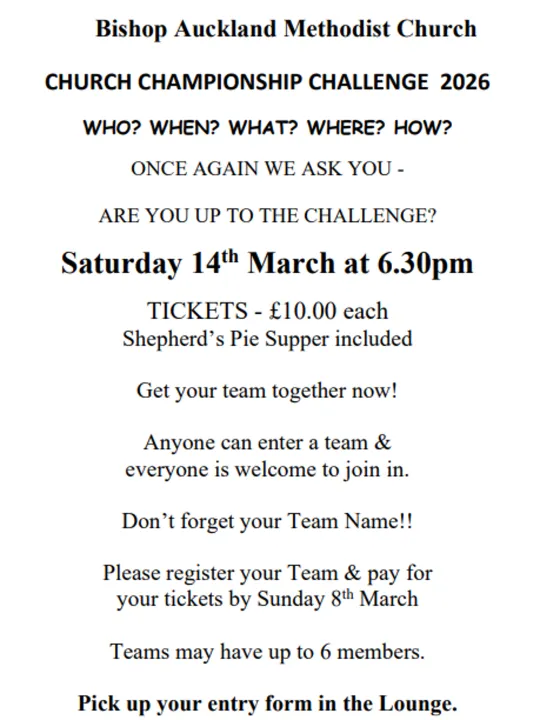 Bamc Ccc 14 March 2026