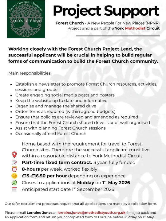 Ynemd-Ja1-Ymc-Forest Church Project Support