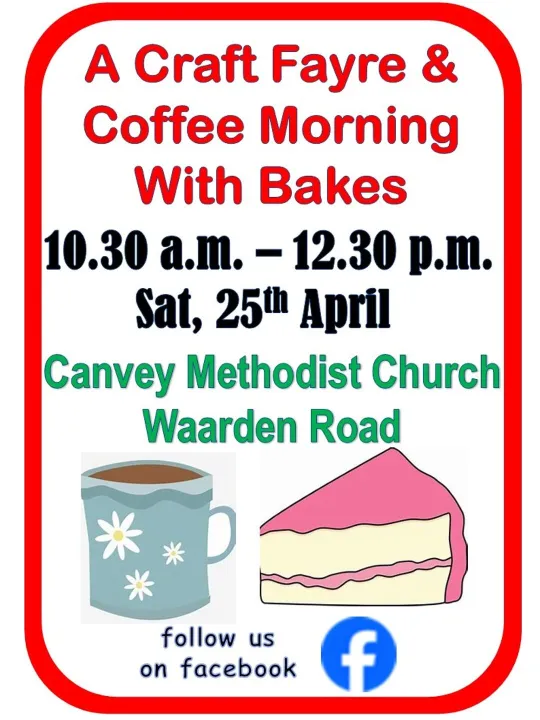 April 2026 Craft Fair Coffee Morning
