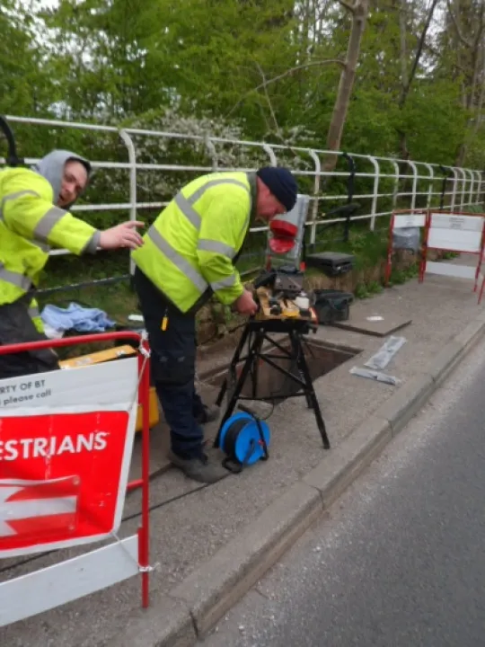 Superfast broadband installations