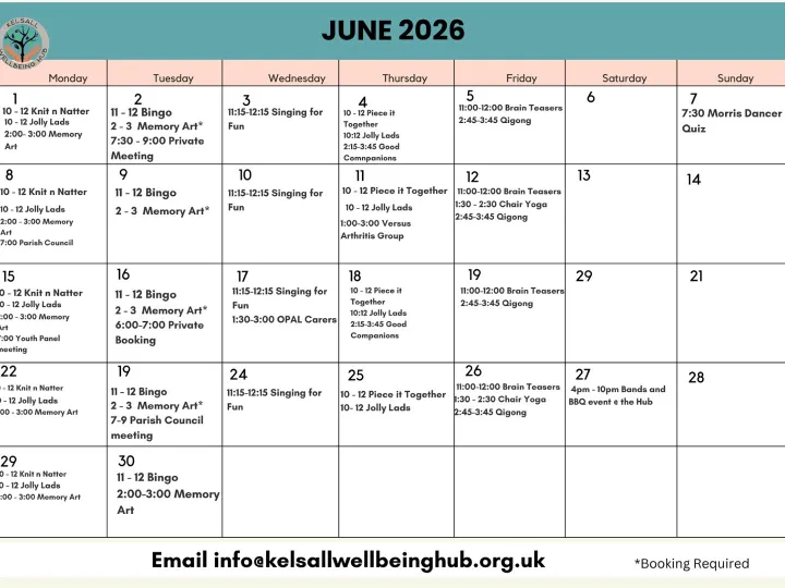 Wellbeing Hub June 2026