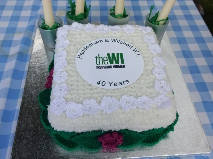 WI 40th Cake