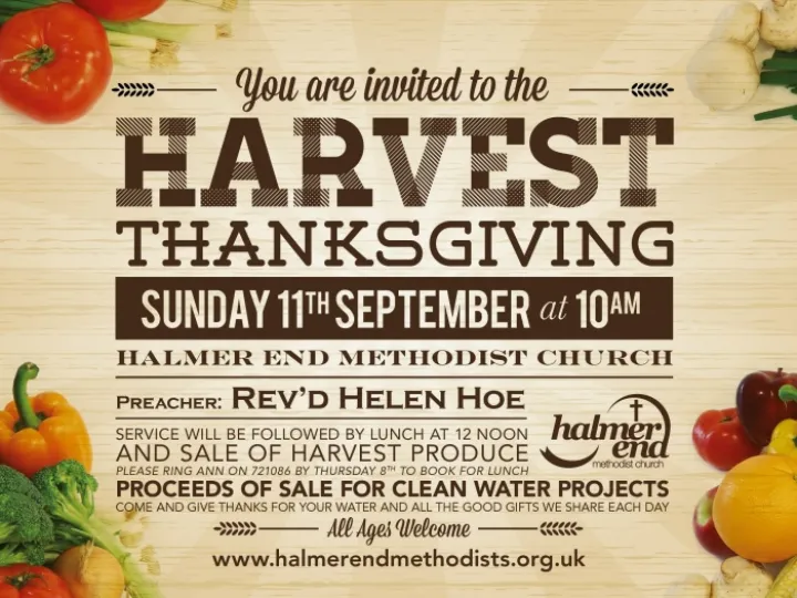 Harvest Thanksgiving 2016