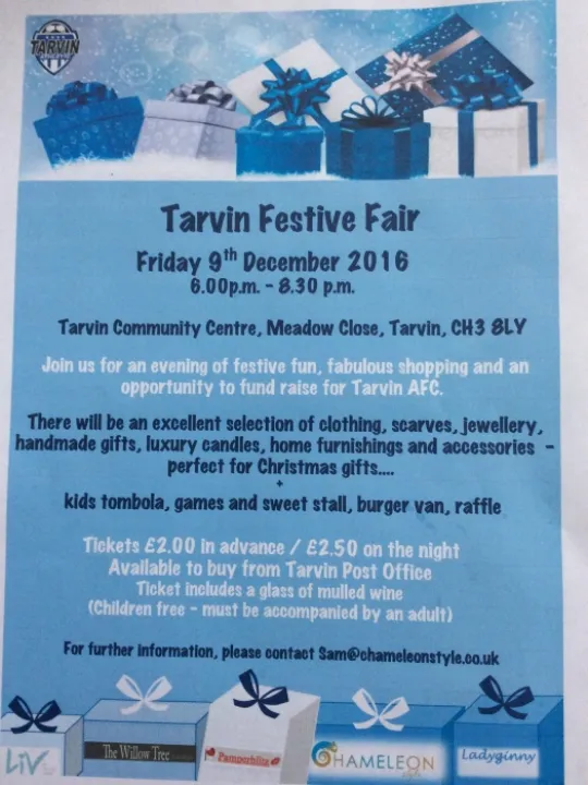 Tarvin Football Festive Fair
