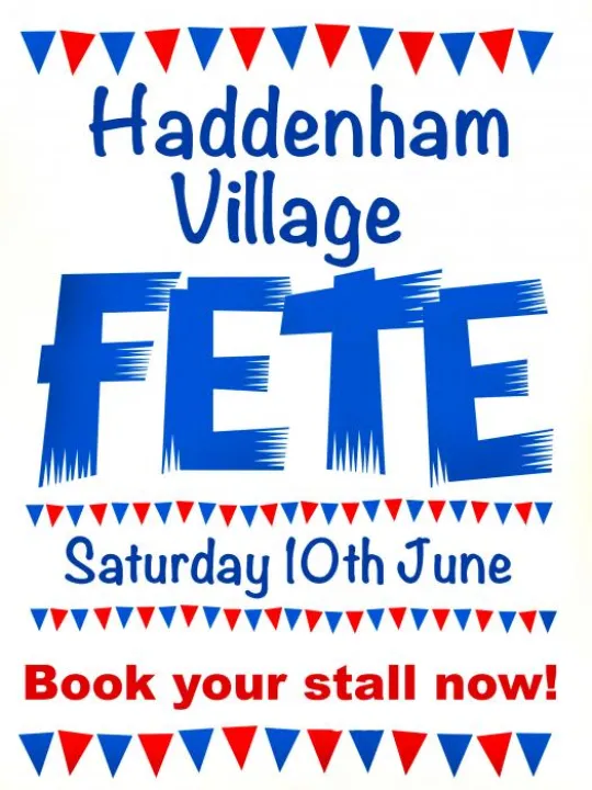 Haddm Village Fete – Stalls Poster