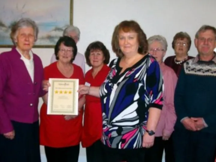 Gold Star Award for Abbeyfield 2a