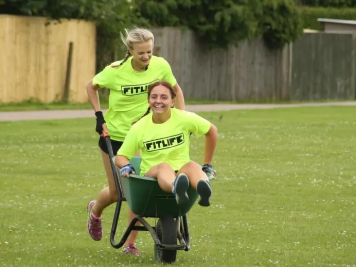 Wheelbarrow Race 16