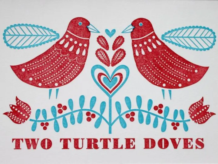 Two turtle doves