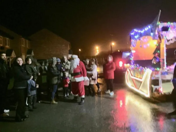 Father Christmas Tarporley Rotary 2016