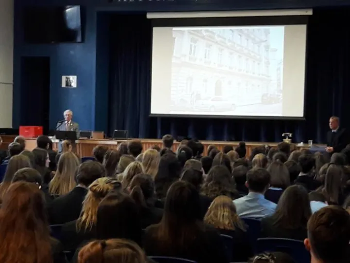 Tarporley High School – Holocaust Talk by Ernest Simon