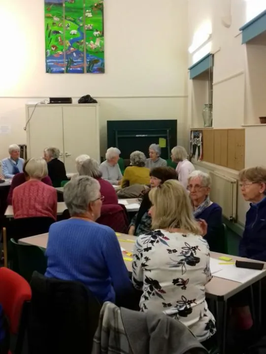 Womens Group Meeting Febuary 2018