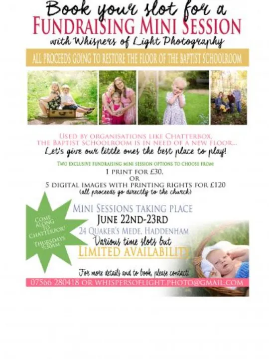 Baptist Photoshoot Poster