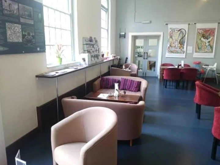 Chapel Cafe seating