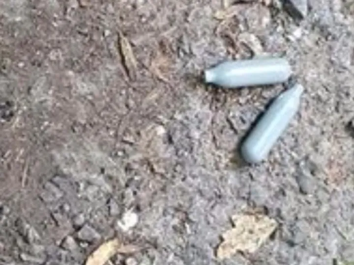 Laughing-gas-cannisters-in-Flintshire