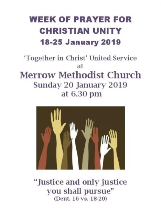 WEEK OF PRAYER FOR CHRISTIAN UNITY