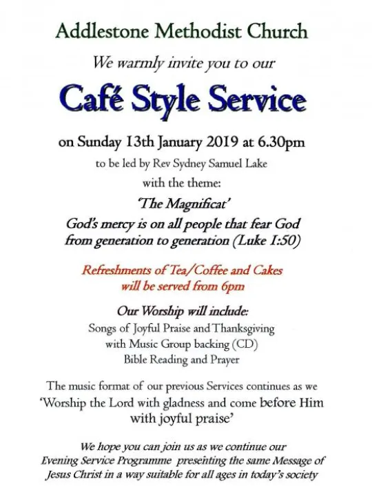 19-01-13 Cafe Style Service