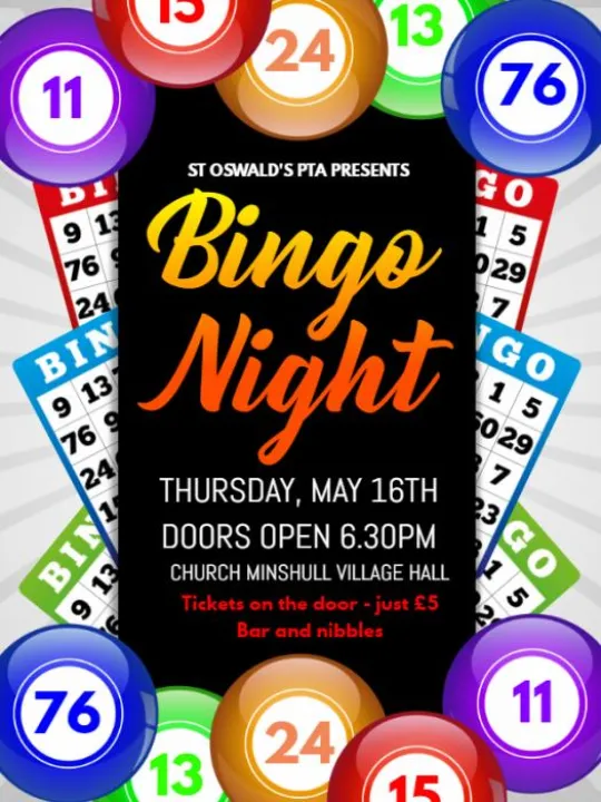 Bingo Night Flyer 2019