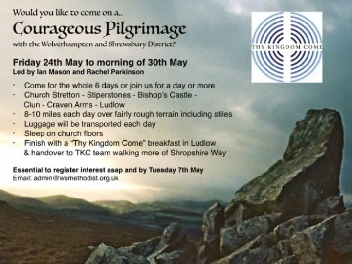 Courageous Pilgrimage Thy Kingdom Come