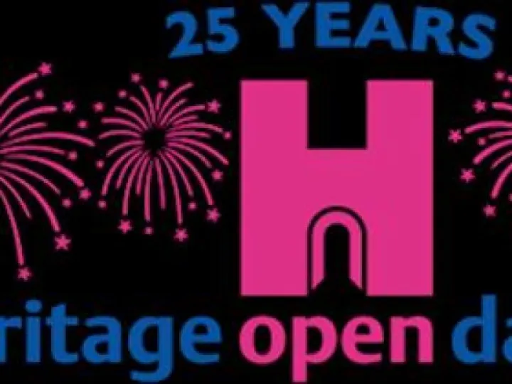 Logo Heritage Open Days 25th Anniversary