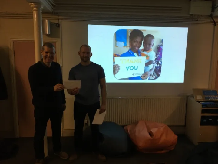 TFSR Cheque Presentation