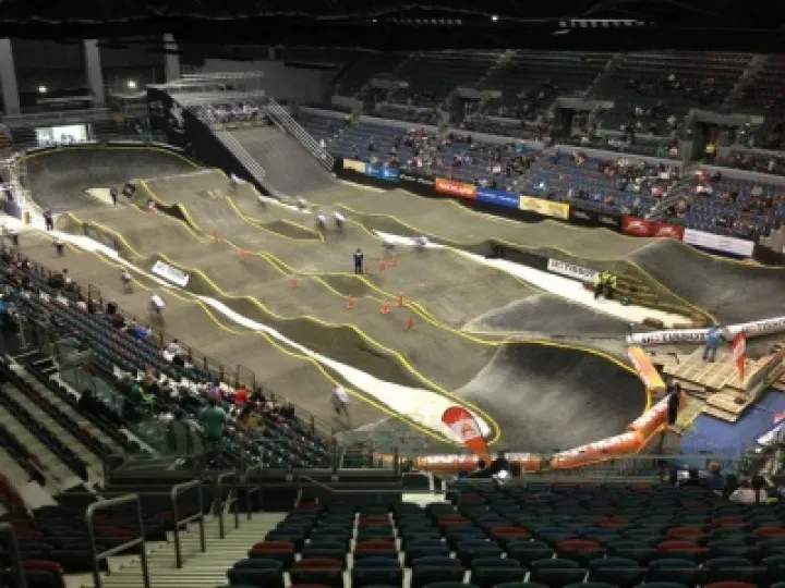Auckland BMX SX track overview