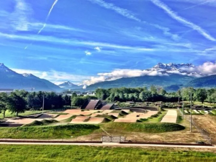 WCC Aigle SX BMX track end view
