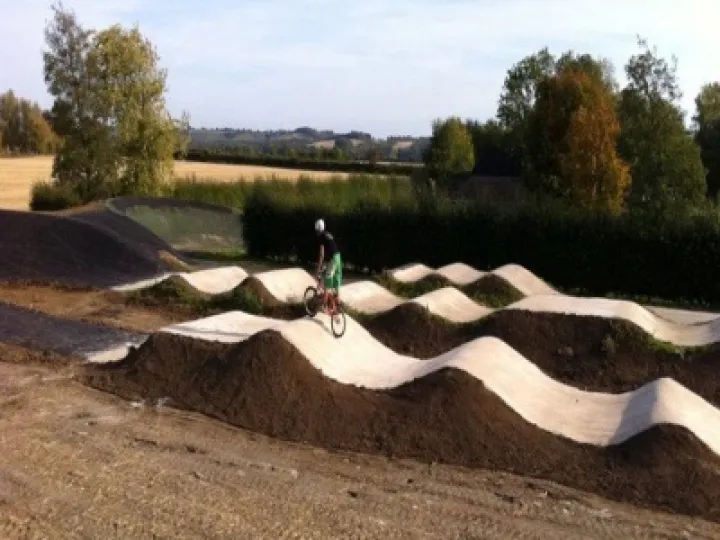 Pure Bicycles Pump Track long view