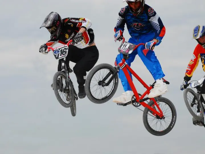 BMX bike racing
