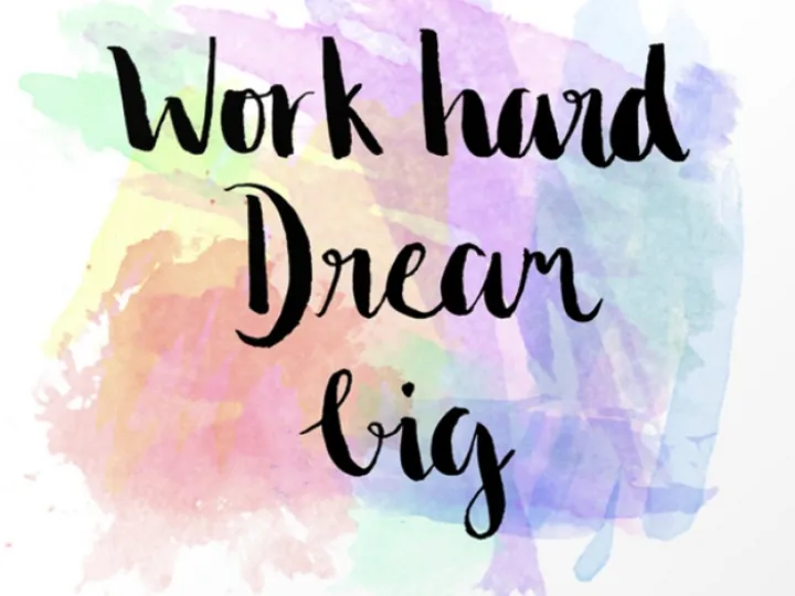 Positive Steps Dream Big